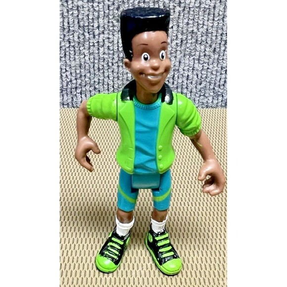 Vintage 1990 Burger King Kids Club Jaws Posable Action Figure Toy 4” - Picture 5 of 5